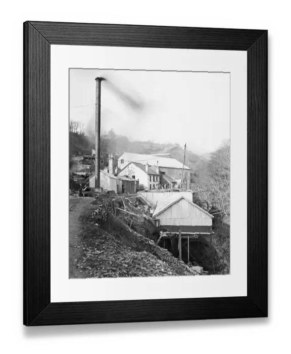 Framed Print : Clogau St Davids gold mine near Bontddu, Wales Framed Print : Clogau St Davids gold mine near Bontddu, Wales