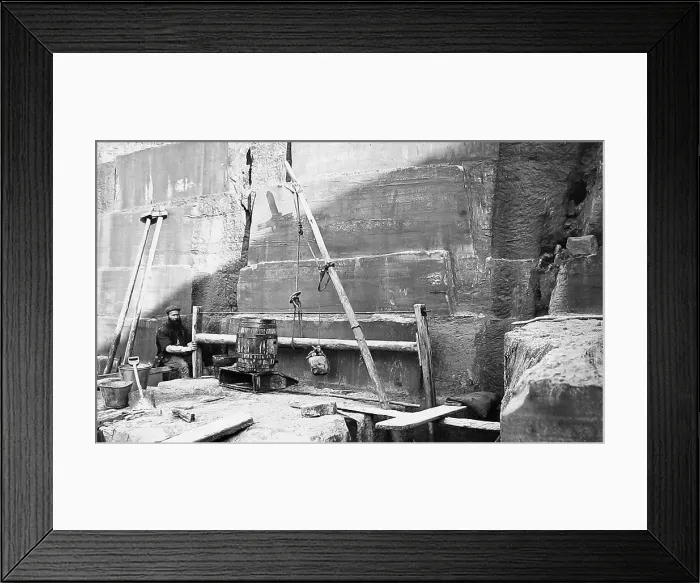 Framed Print : Bethesda Penryhn Slate Quarry, Wales Framed Print : Bethesda Penryhn Slate Quarry, Wales