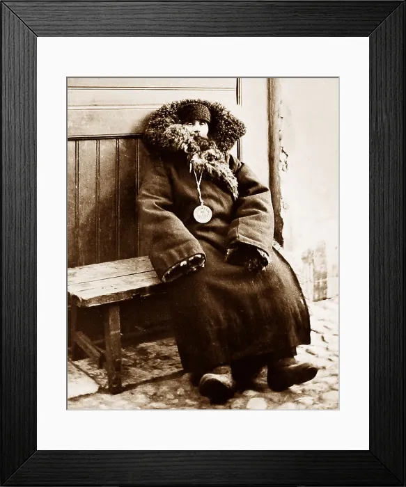 Framed Print : Night Watchman, Russia Framed Print : Night Watchman, Russia