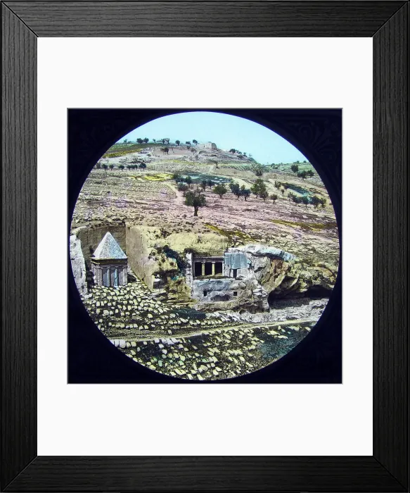 Framed Print : Jerusalem Valley of Jehoshaphat probably 1870s Framed Print : Jerusalem Valley of Jehoshaphat probably 1870s