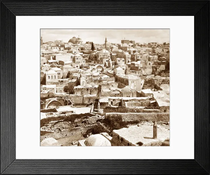Framed Print : Panorama of Jerusalem Framed Print : Panorama of Jerusalem