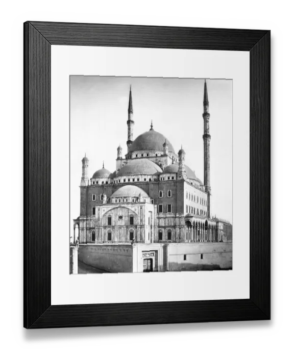 Framed Print : Egypt Mosque of Muhammad Ali probably 1870s Framed Print : Egypt Mosque of Muhammad Ali probably 1870s