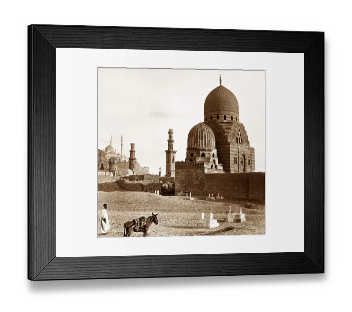 Framed Print : Tomb of the Mamelukes, Egypt Framed Print : Tomb of the Mamelukes, Egypt