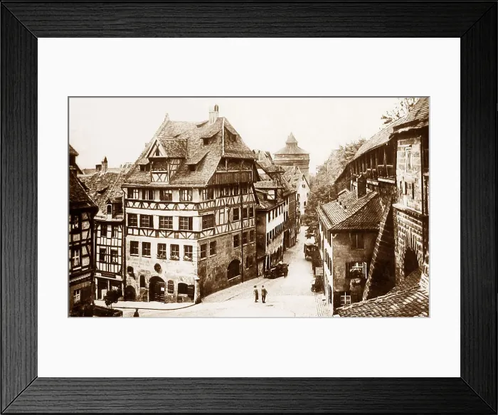 Framed Print : Nuremberg Germany in 1934 Framed Print : Nuremberg Germany in 1934