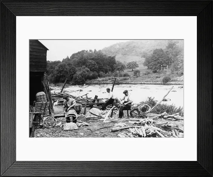 Framed Print : Swill makers, Backbarrow, lake District Framed Print : Swill makers, Backbarrow, lake District
