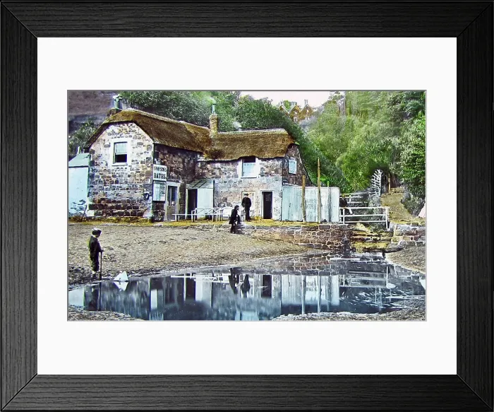 Framed Print : Shanklin Isle of Wight Sampson's Hot Brine Baths Framed Print : Shanklin Isle of Wight Sampson's Hot Brine Baths