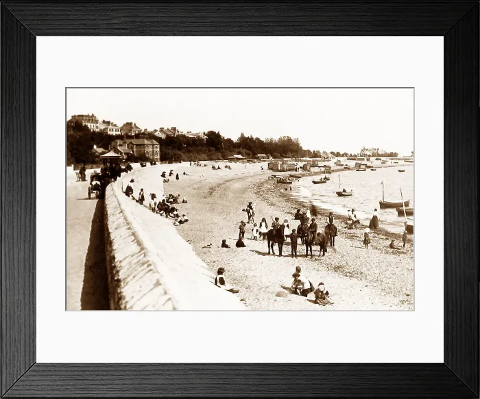 Framed Print : Exmouth beach Framed Print : Exmouth beach