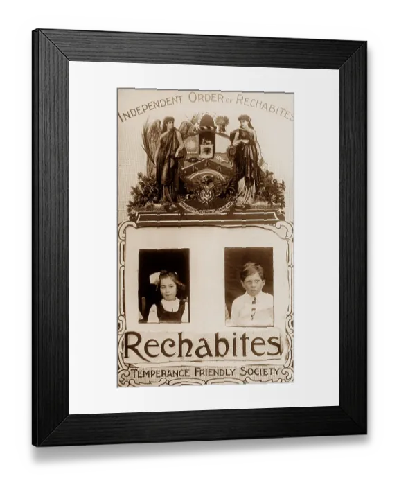 Framed Print : Rechabites poster Framed Print : Rechabites poster