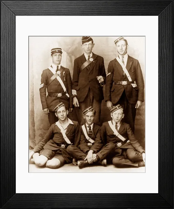 Framed Print : Boys Brigade Framed Print : Boys Brigade