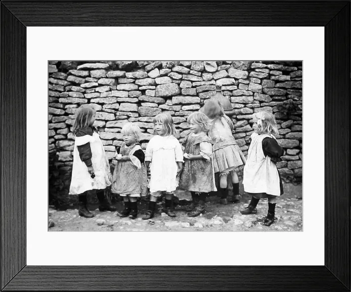 Framed Print : Friends Victorian period Framed Print : Friends Victorian period