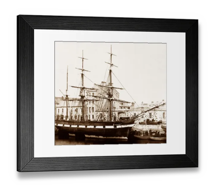 Framed Print : Hardy Sugar barque, Cork, Ireland Framed Print : Hardy Sugar barque, Cork, Ireland