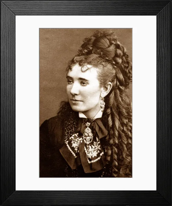 Framed Print : Ada Ward actress and singer Victorian period Framed Print : Ada Ward actress and singer Victorian period