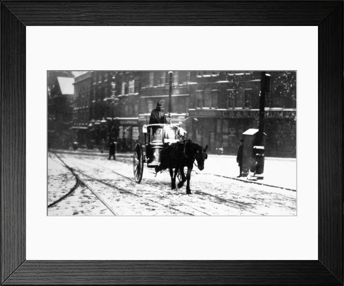 Framed Print : Nottingham Beastmarket Hill in 1909 Framed Print : Nottingham Beastmarket Hill in 1909