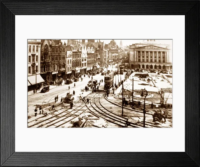 Framed Print : Building the Council House, Nottingham in 1929 Framed Print : Building the Council House, Nottingham in 1929
