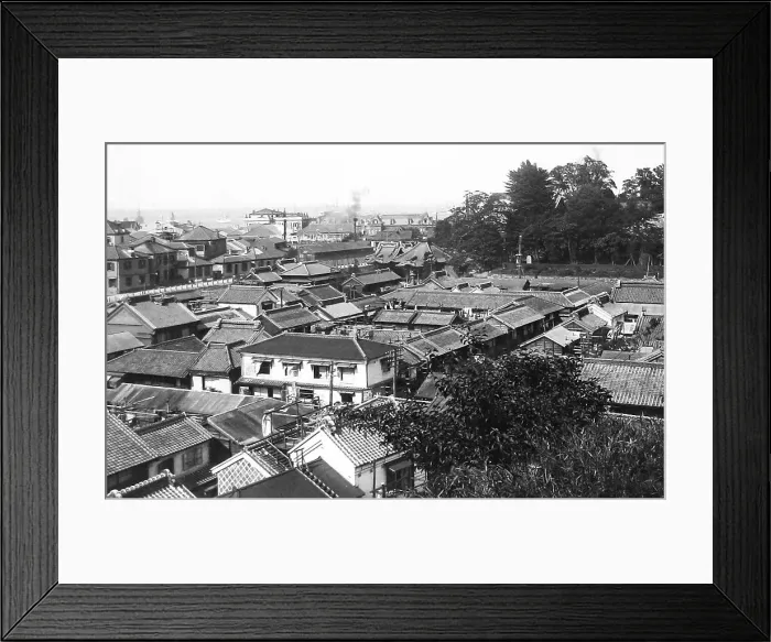 Framed Print : Japan - Yokohama early 1900s Framed Print : Japan - Yokohama early 1900s
