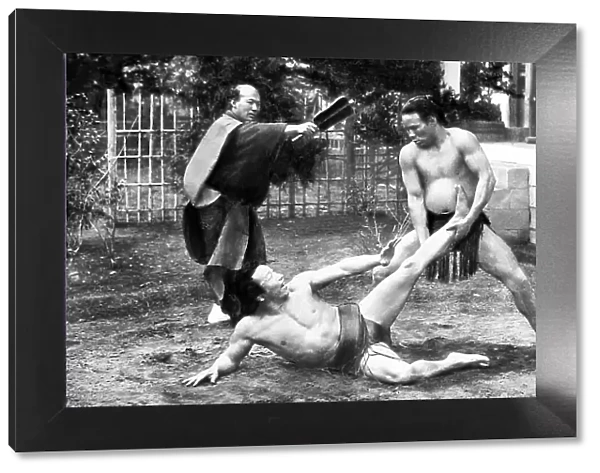 Japan - wrestling early 1900s