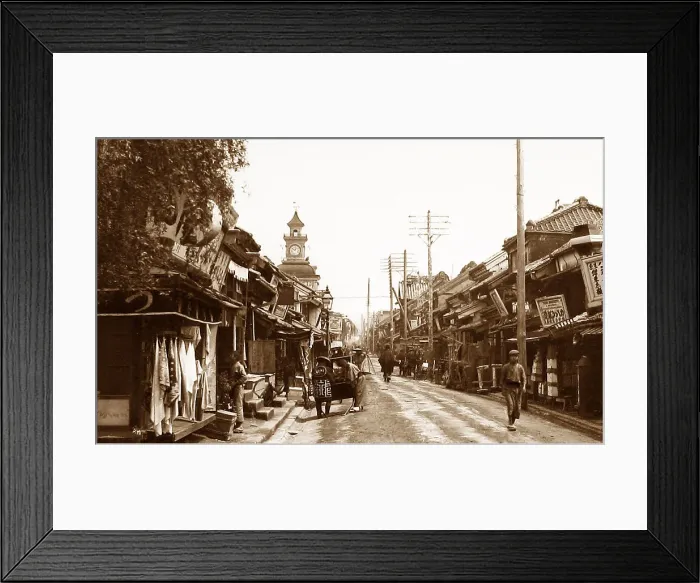 Framed Print : Bentendori, Yokohama, Japan Framed Print : Bentendori, Yokohama, Japan