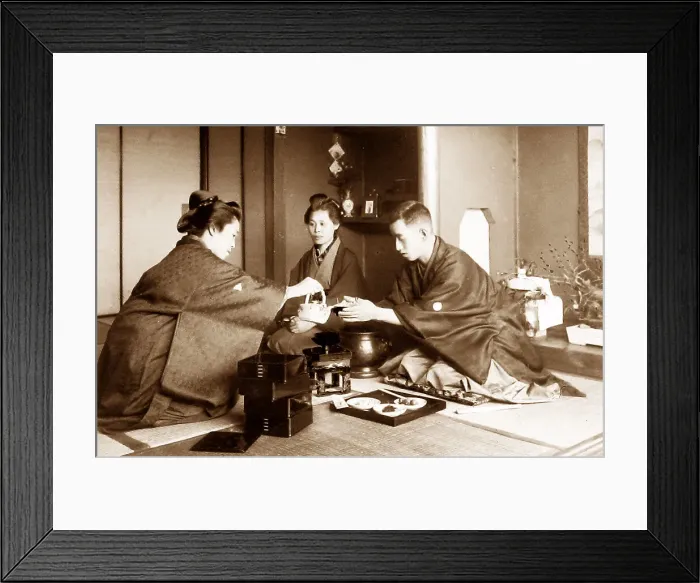 Framed Print : New year celebration, Japan Framed Print : New year celebration, Japan