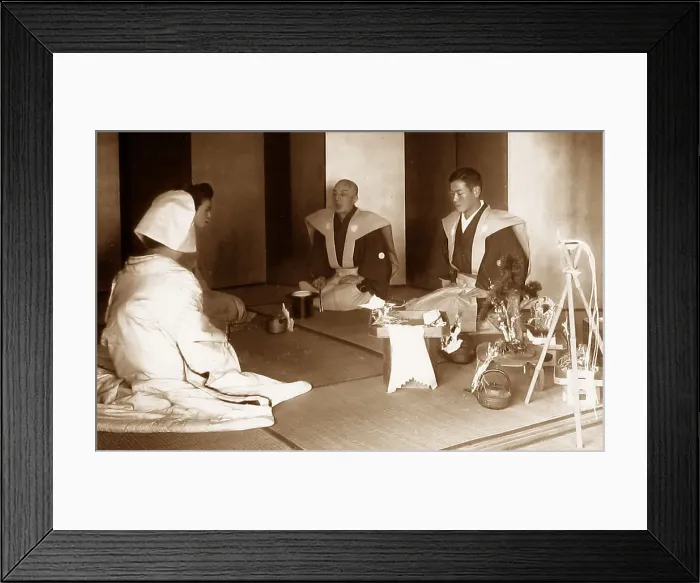 Framed Print : Wedding ceremony, Nakodo, japan Framed Print : Wedding ceremony, Nakodo, japan