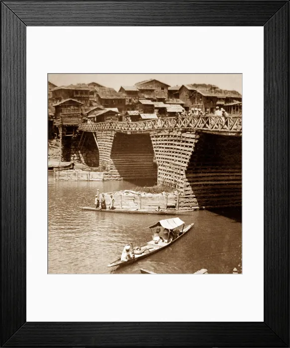 Framed Print : India - Vale of Cashmere early 1900s Framed Print : India - Vale of Cashmere early 1900s
