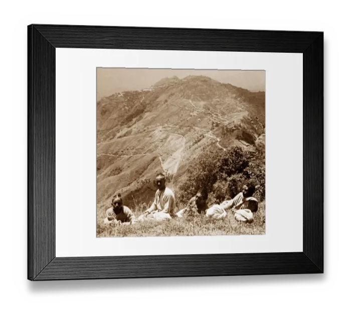 Framed Print : India - Jutogh Military Station near Simla early 1900s Framed Print : India - Jutogh Military Station near Simla early 1900s