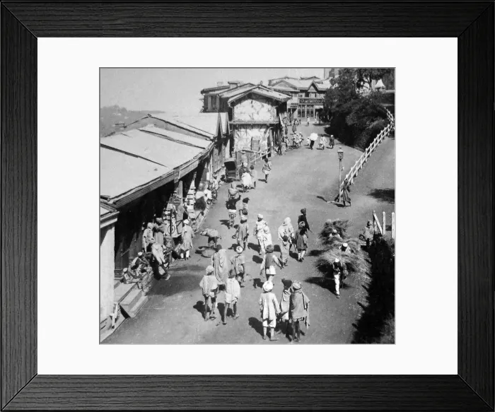 Framed Print : India - Simla early 1900s Framed Print : India - Simla early 1900s