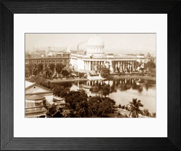 Framed Print : India - Calcutta early 1900s Framed Print : India - Calcutta early 1900s