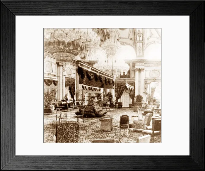 Framed Print : India - The Great Durbar hall - Palace of HH Maharaja Framed Print : India - The Great Durbar hall - Palace of HH Maharaja