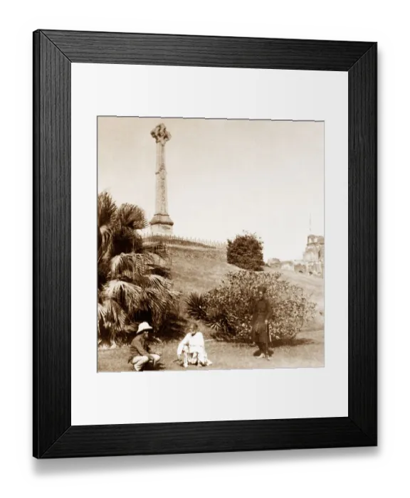 Framed Print : India - Lucknow Memorial to Sir Henry Lawrence early 1900s Framed Print : India - Lucknow Memorial to Sir Henry Lawrence early 1900s