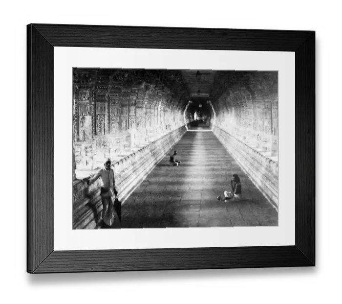 Framed Print : India - Ramisseram Temple Island of Paumben early 1900s Framed Print : India - Ramisseram Temple Island of Paumben early 1900s