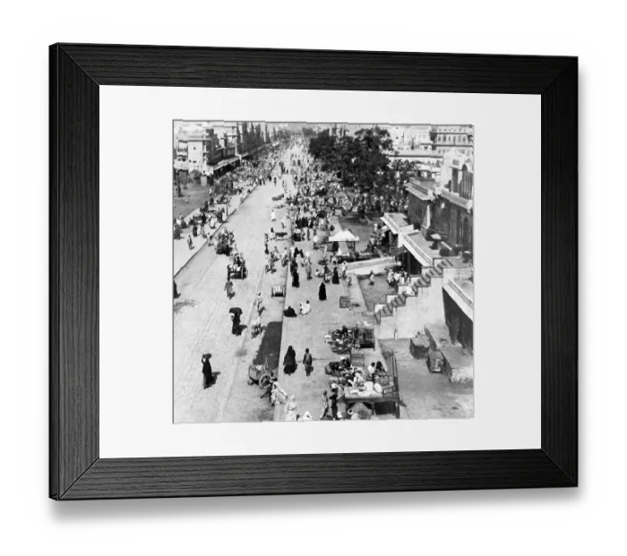 Framed Print : India - Jauhri Bazaar Jeypore early 1900s Framed Print : India - Jauhri Bazaar Jeypore early 1900s