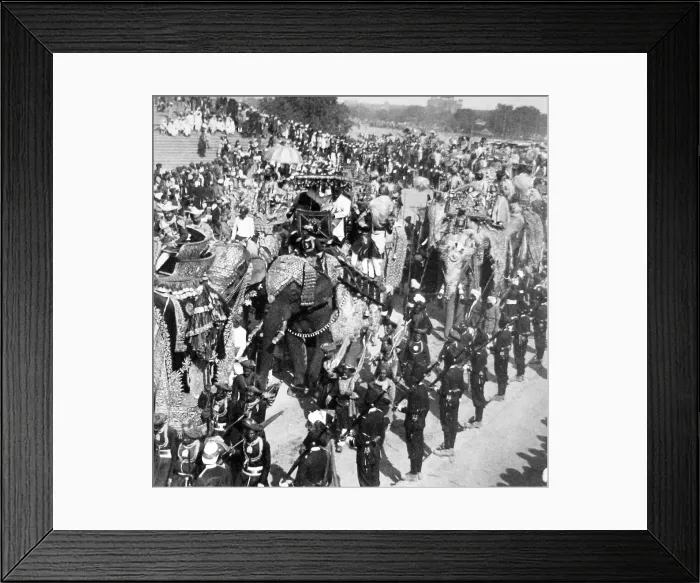 Framed Print : India Delhi Durbar early 1900s Framed Print : India Delhi Durbar early 1900s