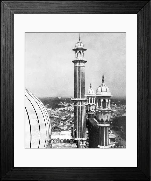 Framed Print : India - Delhi early 1900s Framed Print : India - Delhi early 1900s