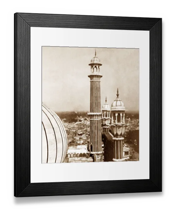 Framed Print : India - Delhi early 1900s Framed Print : India - Delhi early 1900s
