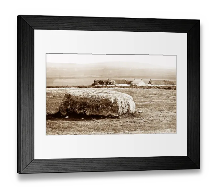 Framed Print : Culloden Moor Inverness Victorian period Framed Print : Culloden Moor Inverness Victorian period