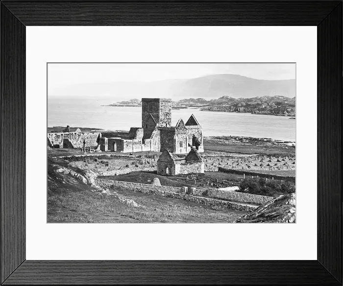 Framed Print : Iona Cathedral Victorian period Framed Print : Iona Cathedral Victorian period