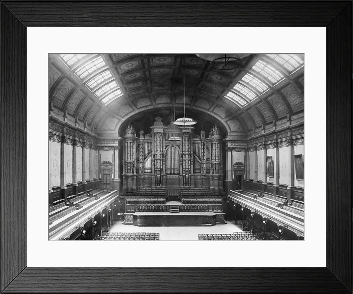 Framed Print : Melbourne Town Hall Victoria Australia early 1900s Framed Print : Melbourne Town Hall Victoria Australia early 1900s