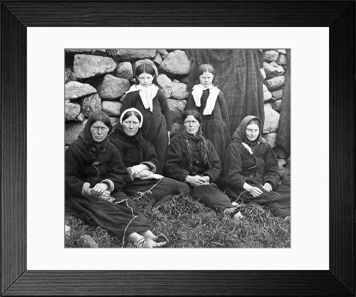 Framed Print : St. Kilda Women Victorian period Framed Print : St. Kilda Women Victorian period