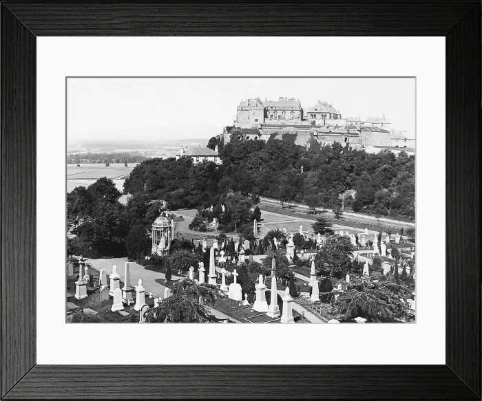 Framed Print : Stirling Castle Victorian period Framed Print : Stirling Castle Victorian period