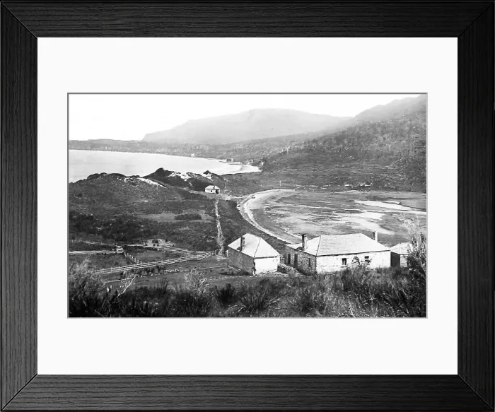 Framed Print : Eagle Hawk Neck Tasmania pre-1900 Framed Print : Eagle Hawk Neck Tasmania pre-1900