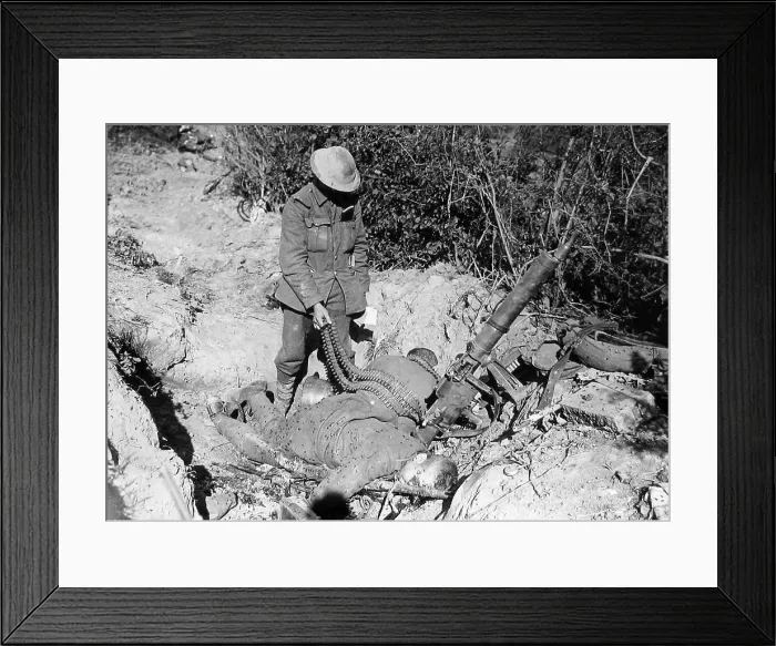 Framed Print : Capture of Meteren France 19th July 1918 WW1 Framed Print : Capture of Meteren France 19th July 1918 WW1