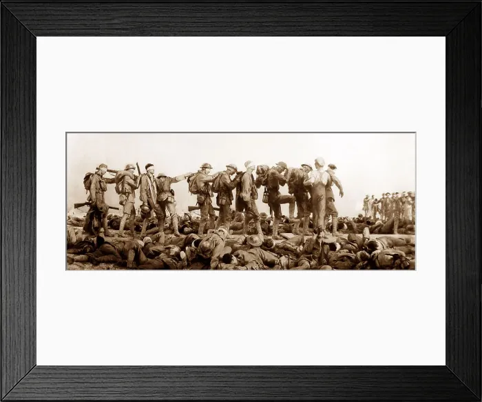 Framed Print : Mustard Gas Dressing Station at Le Bac-du-Sud Framed Print : Mustard Gas Dressing Station at Le Bac-du-Sud