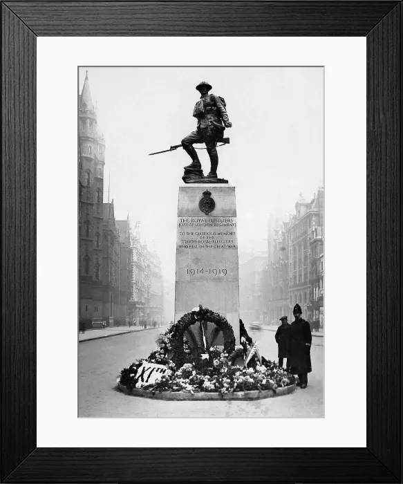 Framed Print : Royal Fusiliers Memorial High Holborn London Framed Print : Royal Fusiliers Memorial High Holborn London