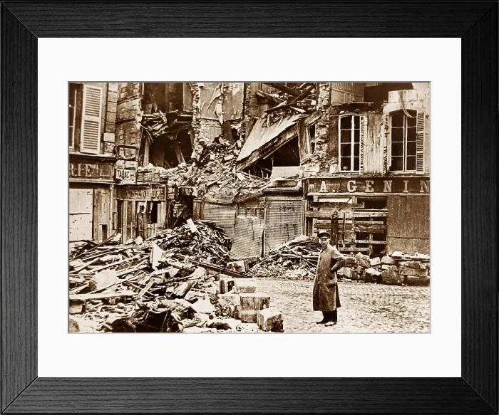 Framed Print : Verdun, France, WW1 Framed Print : Verdun, France, WW1