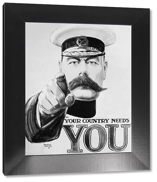 WW1 Recruitment Poster Lord Kitchener
