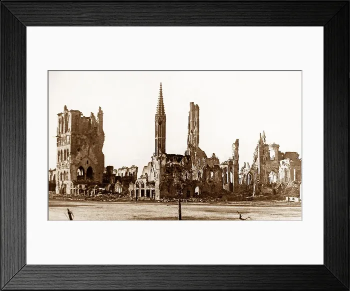Framed Print : Ypres, Belgium, November 1916 Framed Print : Ypres, Belgium, November 1916
