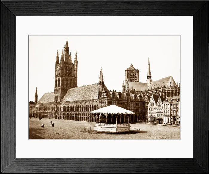 Framed Print : Ypres Cathedral, Belgium Framed Print : Ypres Cathedral, Belgium