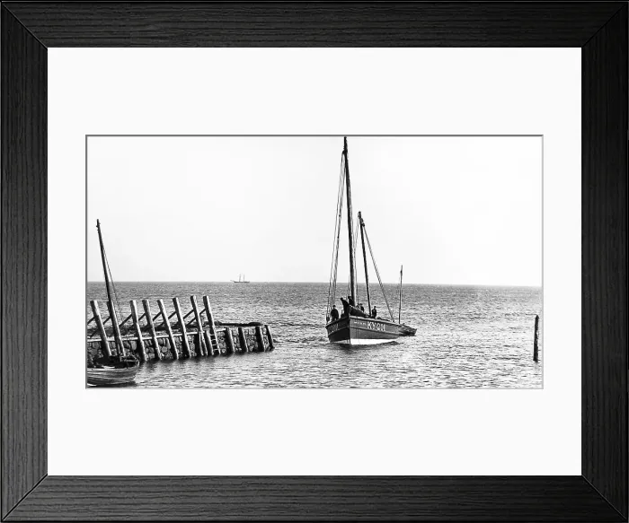 Framed Print : Largo Bay Scotland Victorian period Framed Print : Largo Bay Scotland Victorian period