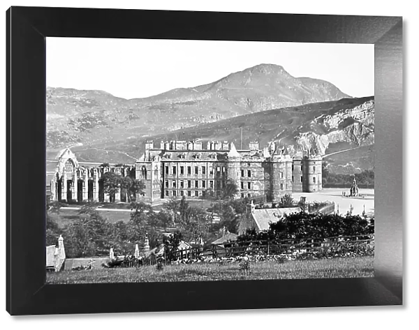 Holyrood Palace Edinburgh Scotland Victorian period