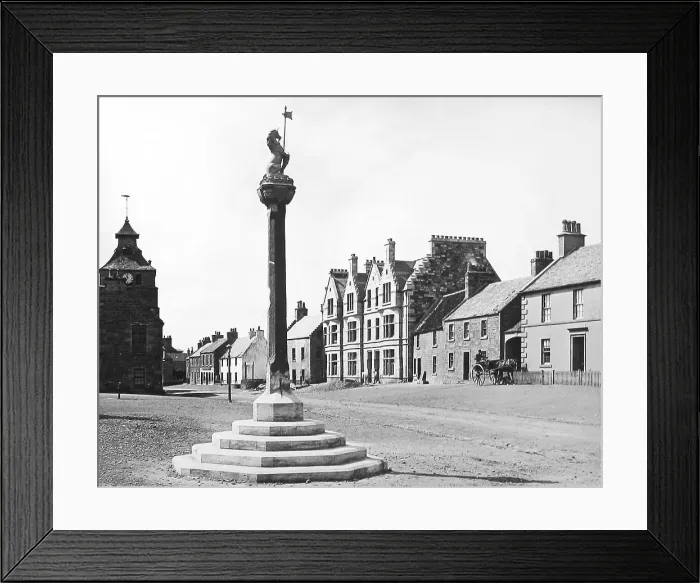Framed Print : Crail Scotland Victorian period Framed Print : Crail Scotland Victorian period